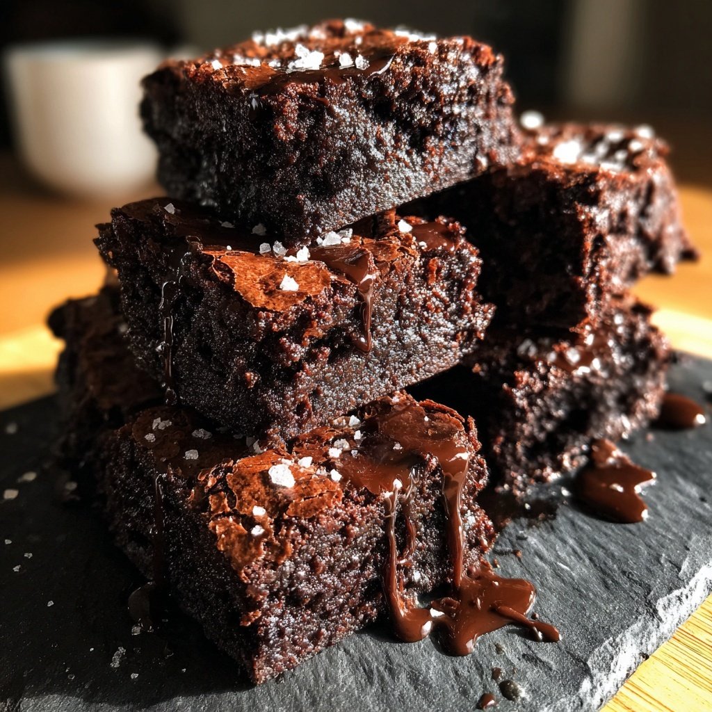Dessert Chocolate Fudge Brownies