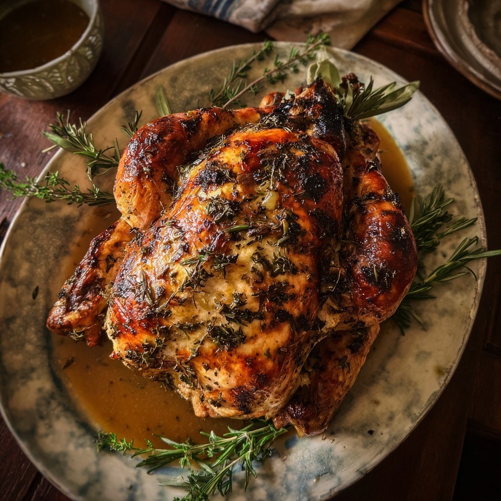 Festive Herb Roast Turkey