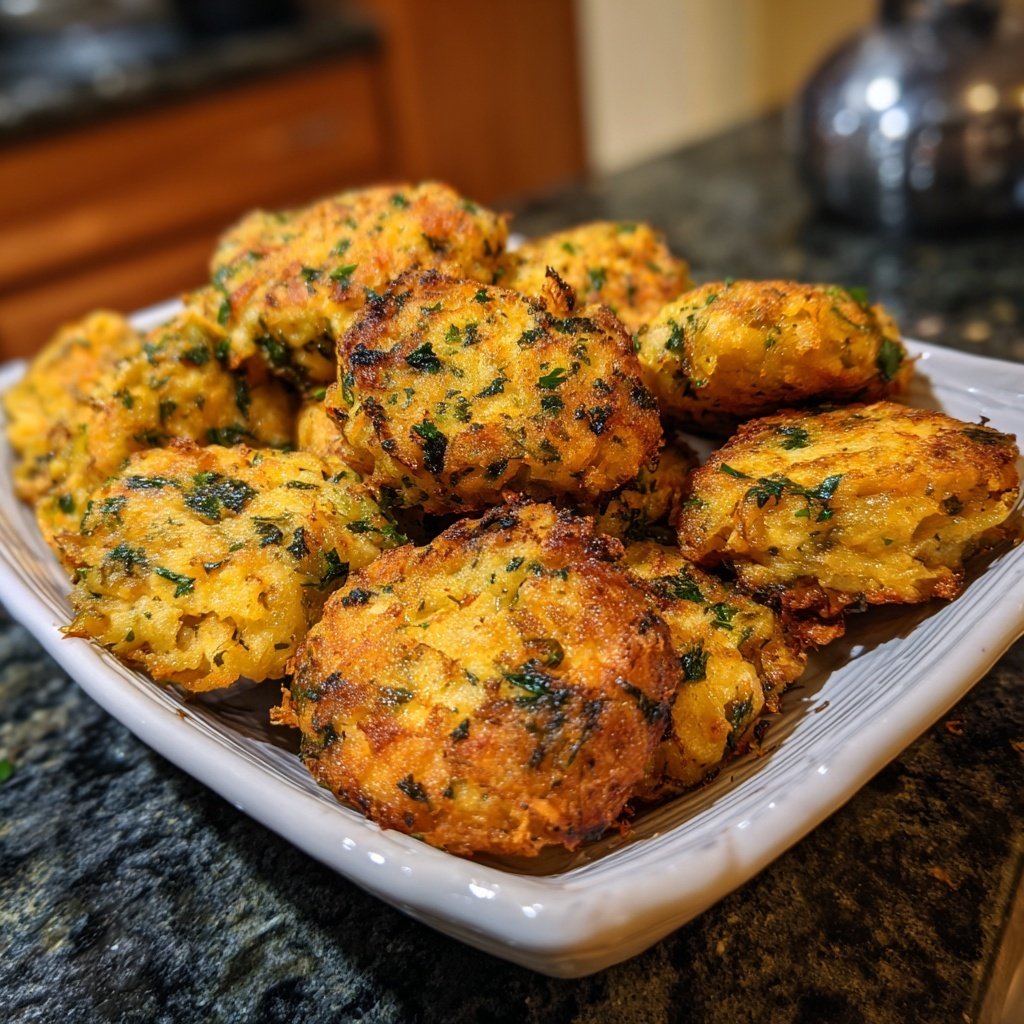 Crispy Salmon Potato Patties